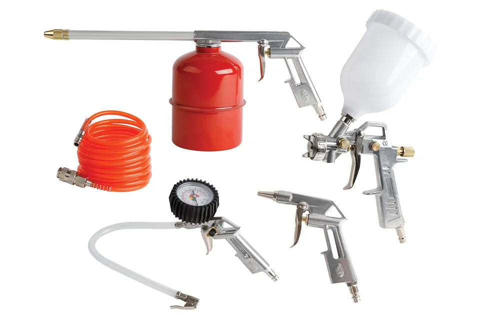 BTW S5 5/1 pneumatische gereedschapsset – 5-delig | 1/4″ inlaat