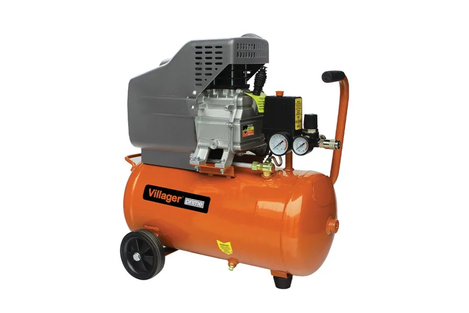BTW-24 L Prime Air-compressor – 1100 W | 8 bar | 24 L tank