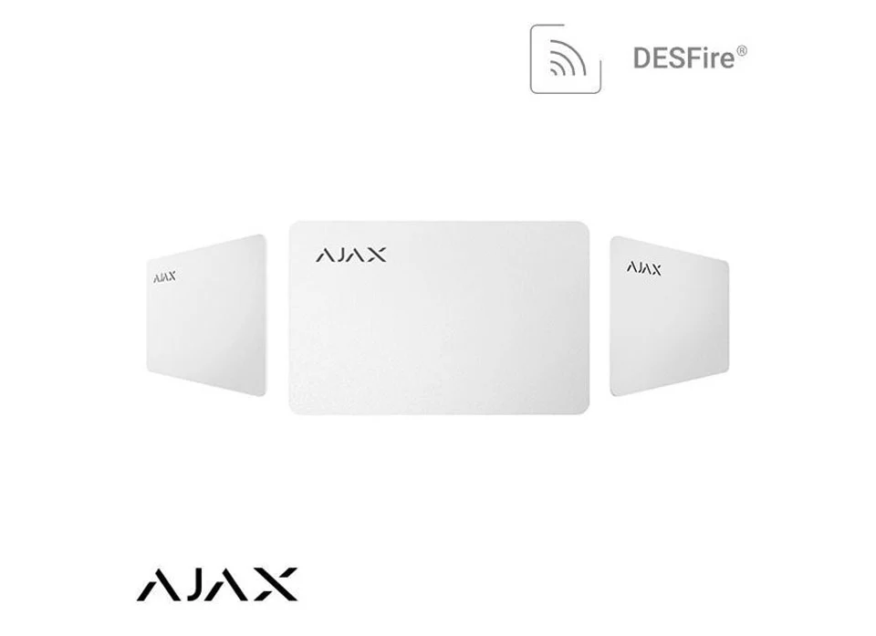 Ajax Toegangspas per 3 stuks, Wit