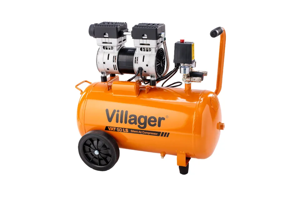 VAT 50 LS Stille Luchtcompressor – 50L Tank | 750W & 8 Bar