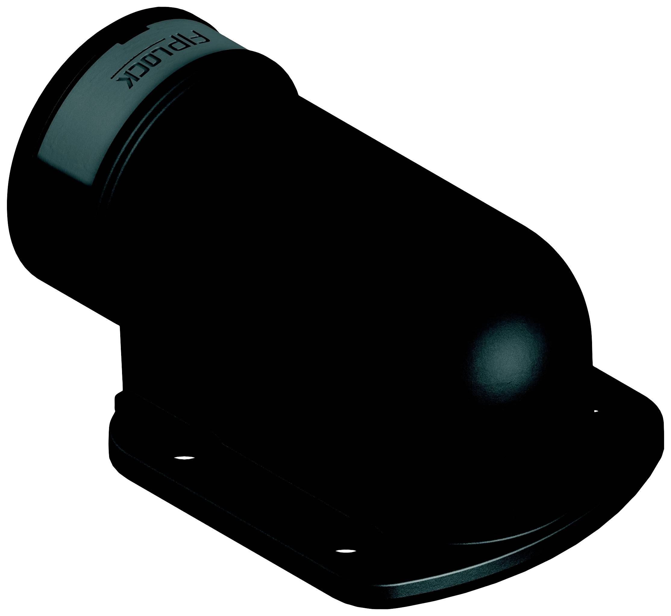 Fränkische Rohrwerke 4890918901 Eindstuk 83.7 mm Grijs 6 stuk(s)