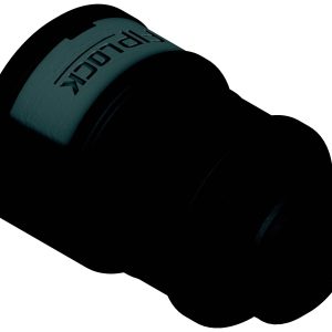 Fränkische Rohrwerke 4890308200 Schroefverbinding 66.8 mm Zwart 4 stuk(s)