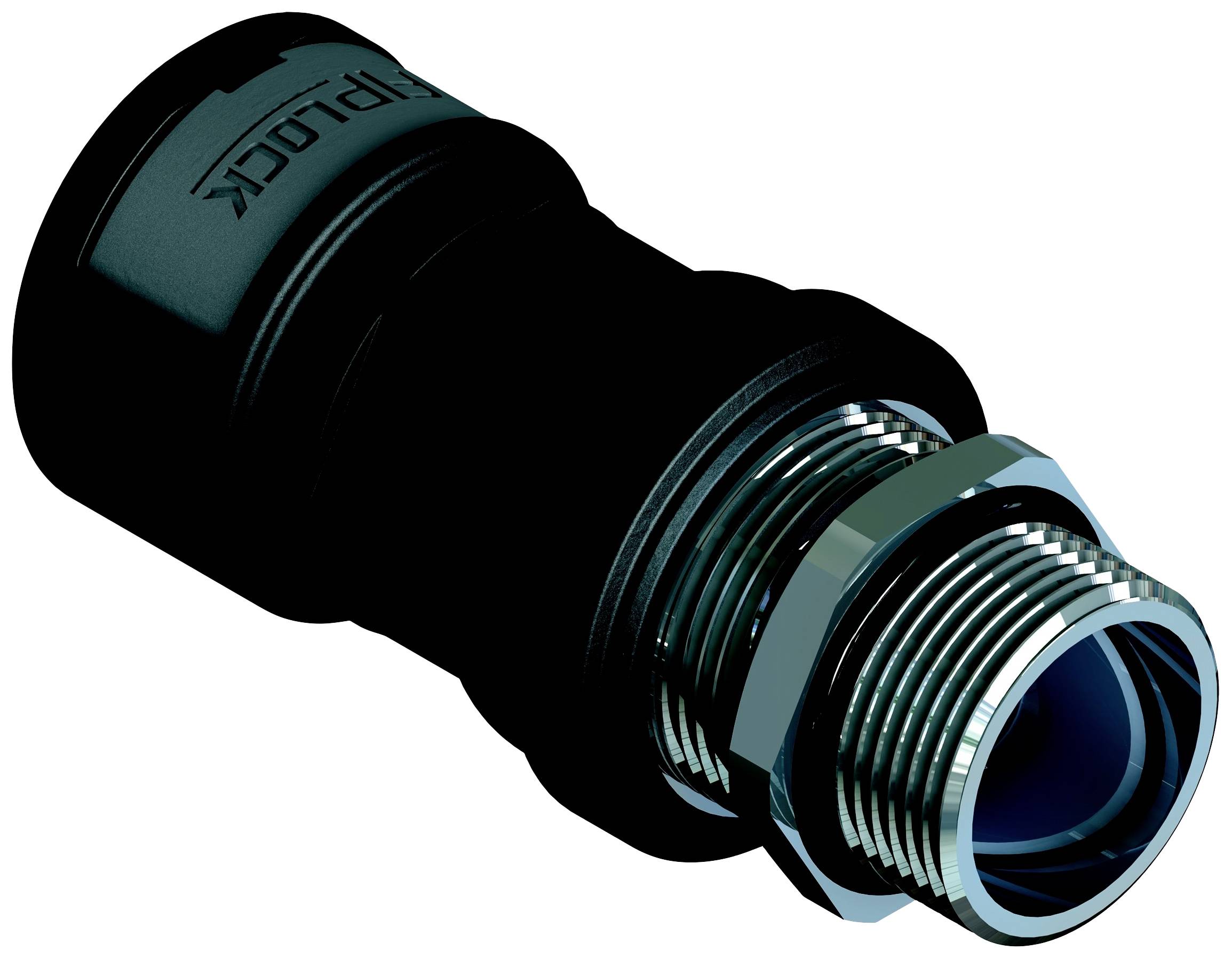 Fränkische Rohrwerke 4890698020 Schroefverbinding 86.9 mm Zwart 6 stuk(s)