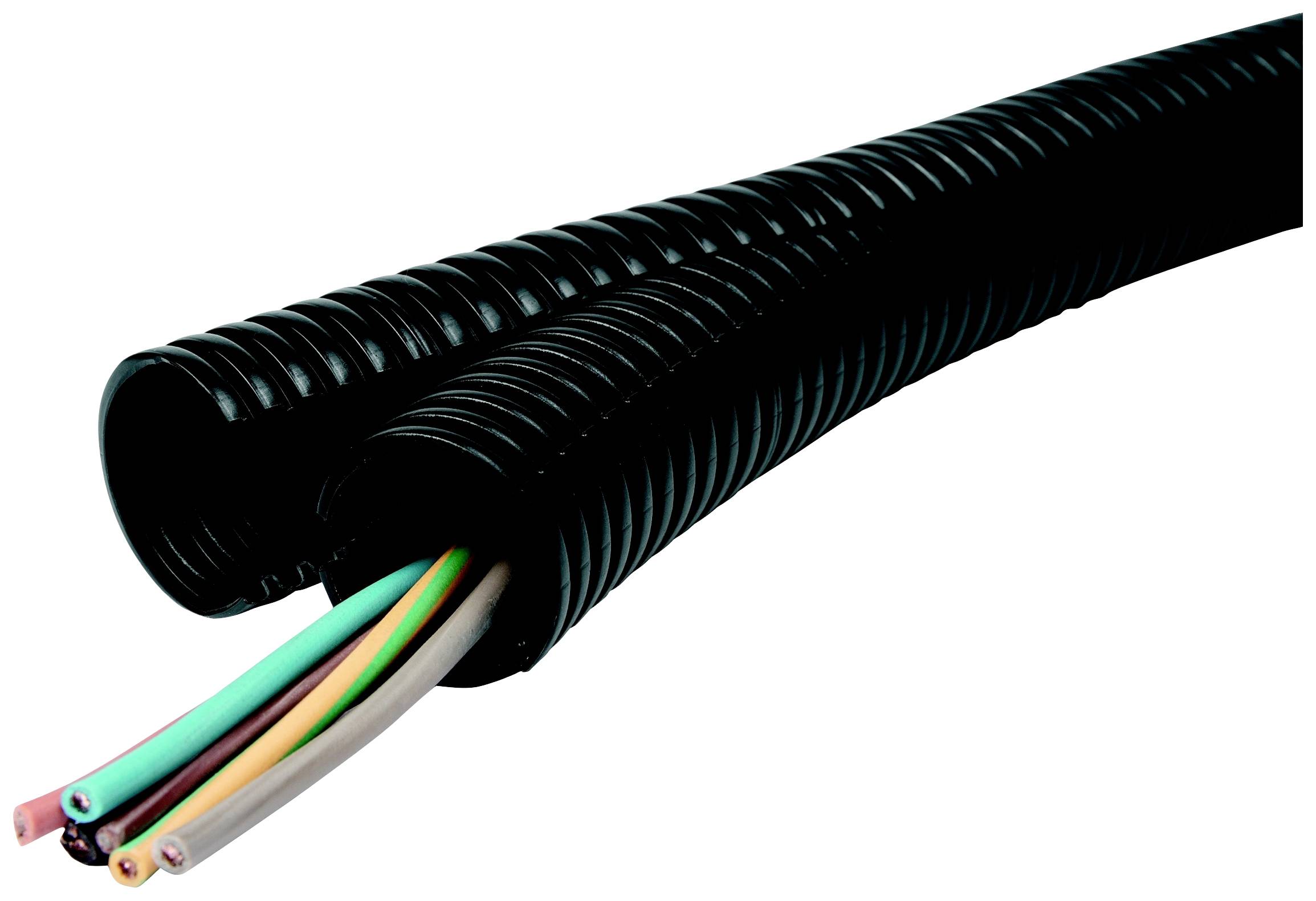 Fränkische Rohrwerke 3840001600 Buis 50 m Zwart 50 m