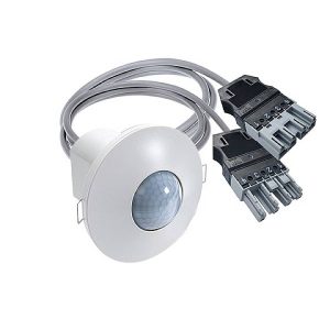 ESYLUX EP10424649 Aanwezigheidsmelder (plafond) Inbouw (in muur) 106 °, 360 ° Wit IP20