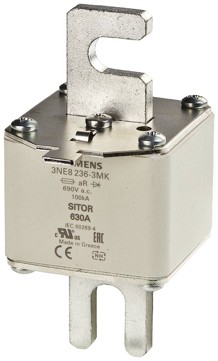 Siemens 3NE82303MK Zekeringsinzetstuk Afmeting zekering : 1 315 A 690 V 3 stuk(s)