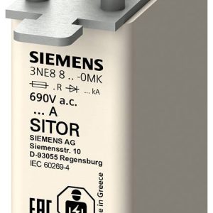 Siemens 3NE88240MK Zekeringsinzetstuk Afmeting zekering : 0 160 A 500 V 3 stuk(s)