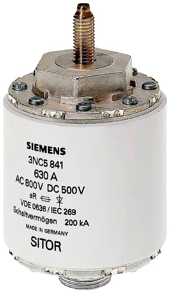 Siemens 3NC5841 Zekeringsinzetstuk 630 A 800 V 3 stuk(s)