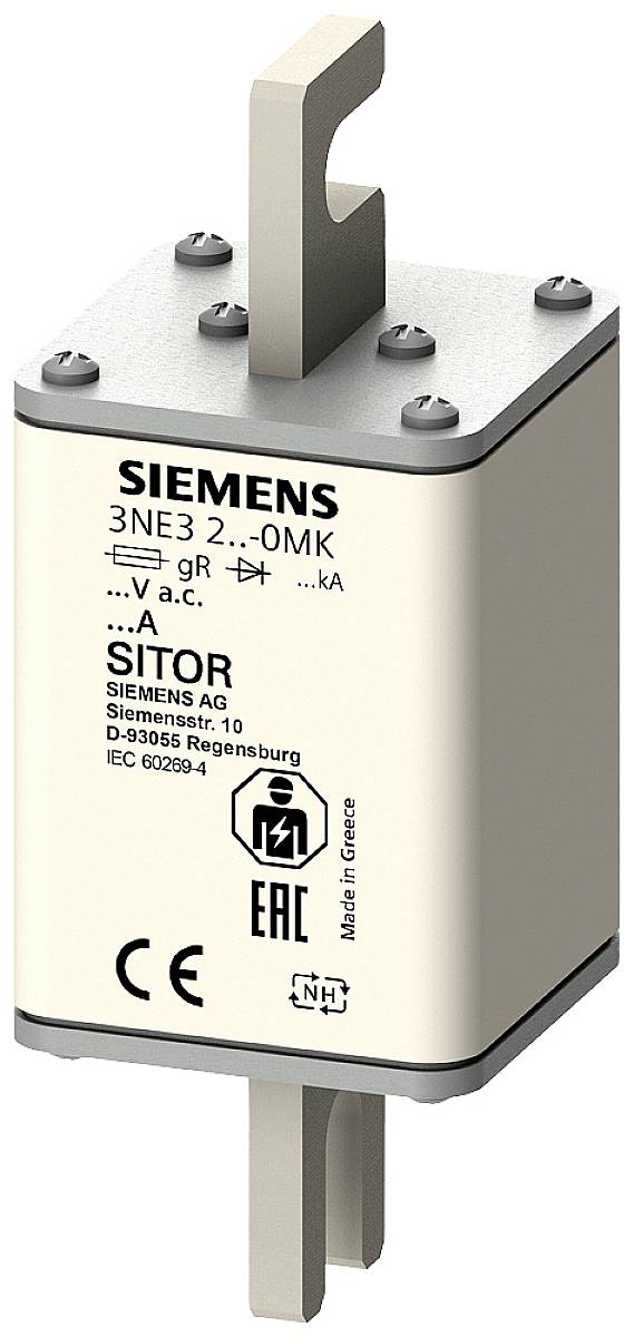 Siemens 3NE32350MK08 Zekeringsinzetstuk Afmeting zekering : 1 550 A 1000 V 3 stuk(s)