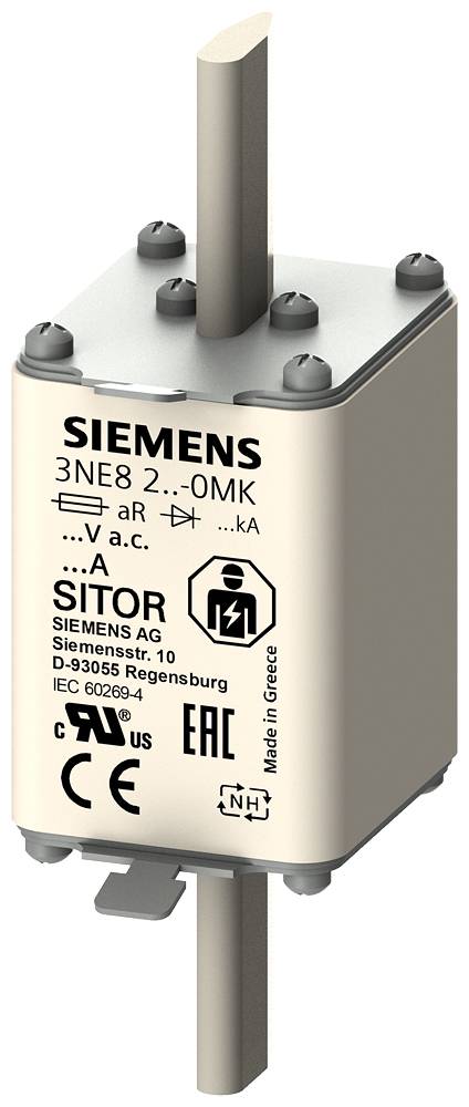 Siemens 3NE82240MK Zekeringsinzetstuk Afmeting zekering : 1 160 A 690 V 3 stuk(s)