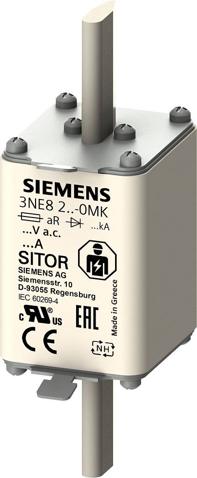 Siemens 3NE82300MK Zekeringsinzetstuk Afmeting zekering : 1 315 A 690 V 3 stuk(s)