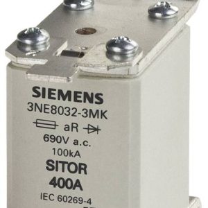 Siemens 3NE80213MK Zekeringsinzetstuk Afmeting zekering : 0 100 A 690 V 3 stuk(s) Siemens 3NE80213MK Zekeringsinzetstuk Afmeting zekering : 0 100 A 690 V 3 stuk(s)