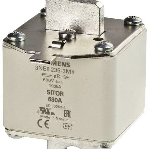 Siemens 3NE82223MK Zekeringsinzetstuk Afmeting zekering : 1 125 A 690 V 3 stuk(s) Siemens 3NE82223MK Zekeringsinzetstuk Afmeting zekering : 1 125 A 690 V 3 stuk(s)