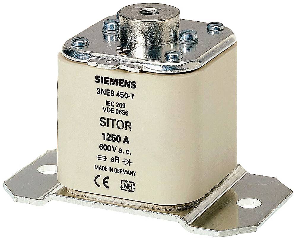Siemens 3NE94507 Zekeringsinzetstuk 1250 A 600 V 3 stuk(s)