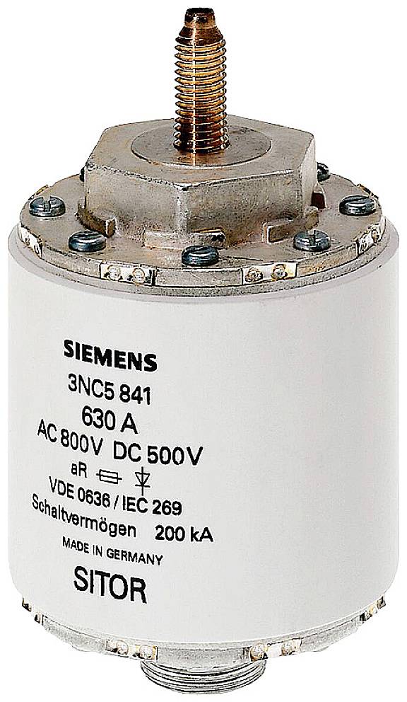 Siemens 3NC5840 Zekeringsinzetstuk 600 A 1000 V 3 stuk(s)