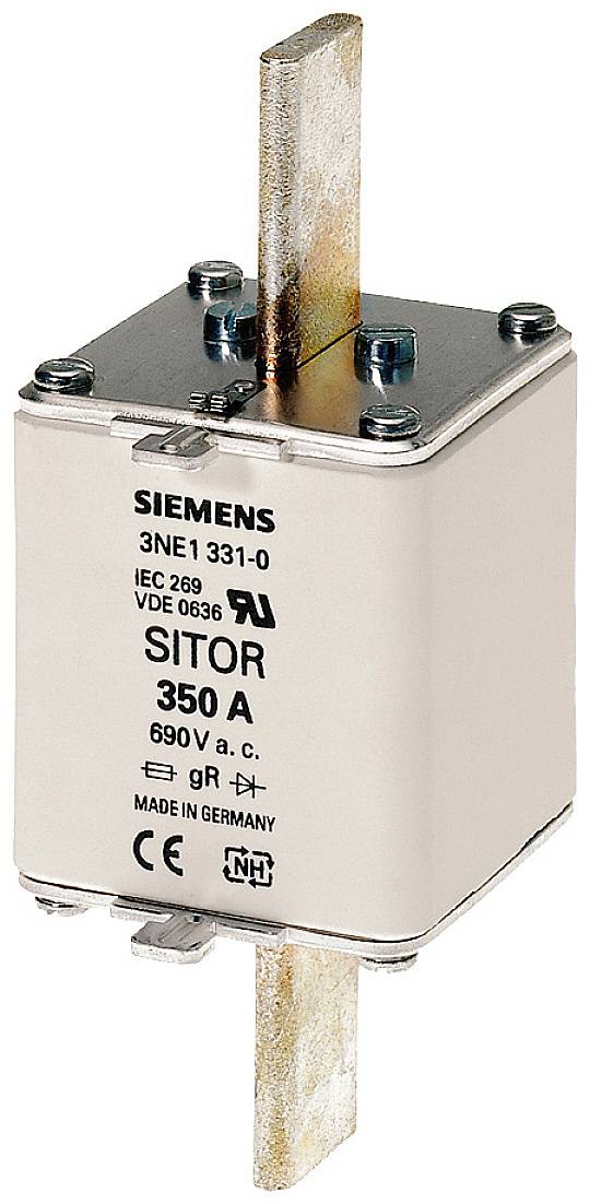 Siemens 3NE13310 Zekeringsinzetstuk Afmeting zekering : 2 350 A 690 V 3 stuk(s)