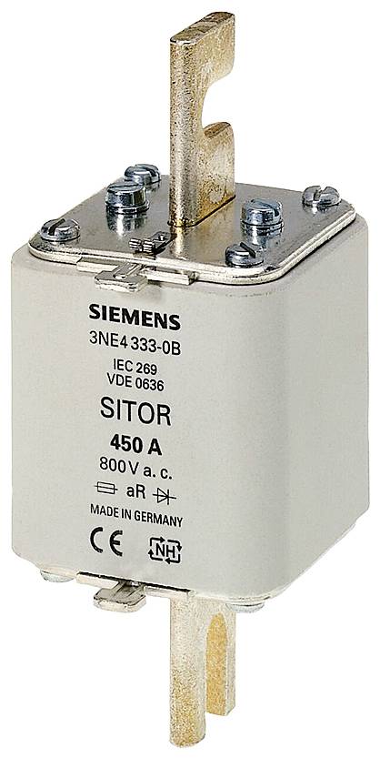 Siemens 3NE43340B Zekeringsinzetstuk Afmeting zekering : 2 500 A 800 V 3 stuk(s)