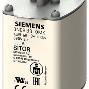 Siemens 3NE83330MK Zekeringsinzetstuk Afmeting zekering : 2 450 A 690 V 3 stuk(s) Siemens 3NE83330MK Zekeringsinzetstuk Afmeting zekering : 2 450 A 690 V 3 stuk(s)