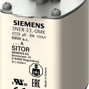 Siemens 3NE83350MK Zekeringsinzetstuk Afmeting zekering : 2 550 A 690 V 3 stuk(s) Siemens 3NE83350MK Zekeringsinzetstuk Afmeting zekering : 2 550 A 690 V 3 stuk(s)