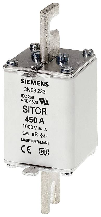 Siemens 3NE3227 Zekeringsinzetstuk Afmeting zekering : 1 250 A 1000 V 3 stuk(s)