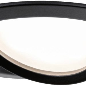 Paulmann 92459 Nova Plus Coin LED-inbouwlamp LED 6 W Zwart (mat) Paulmann 92459 Nova Plus Coin LED-inbouwlamp LED 6 W Zwart (mat)