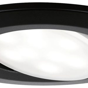 Paulmann 92461 Calla LED-inbouwlamp LED 6 W Zwart (mat) Paulmann 92461 Calla LED-inbouwlamp LED 6 W Zwart (mat)