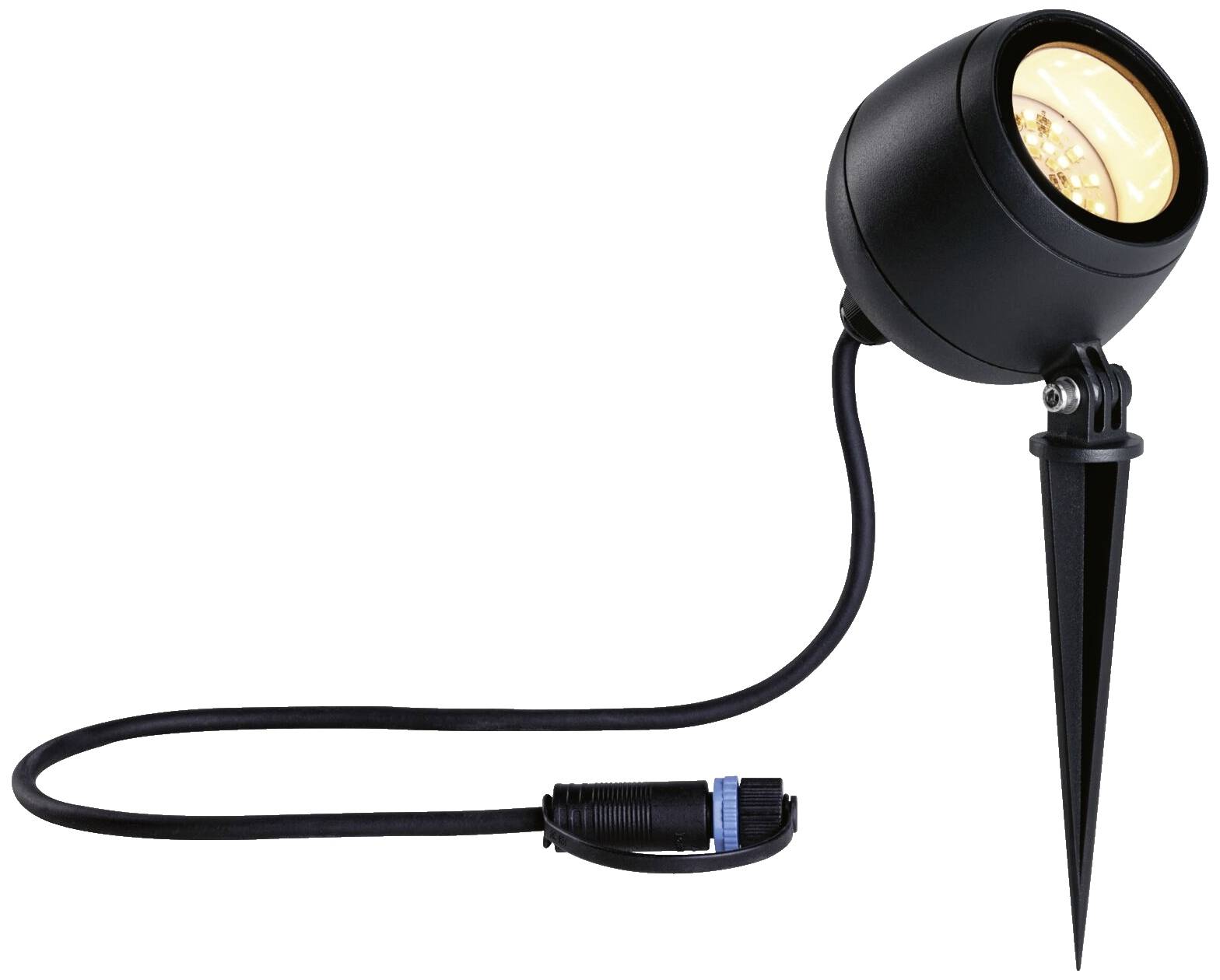 Paulmann Kikolo 94768 Verlichtingssysteem Plug&Shine LED-tuinspot LED 6.2 W Goud Antraciet