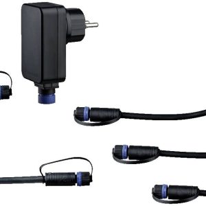 Paulmann 94752 Verlichtingssysteem Plug&Shine LED-buiteninbouwlampen (basisset) LED 6 W Warmwit RVS