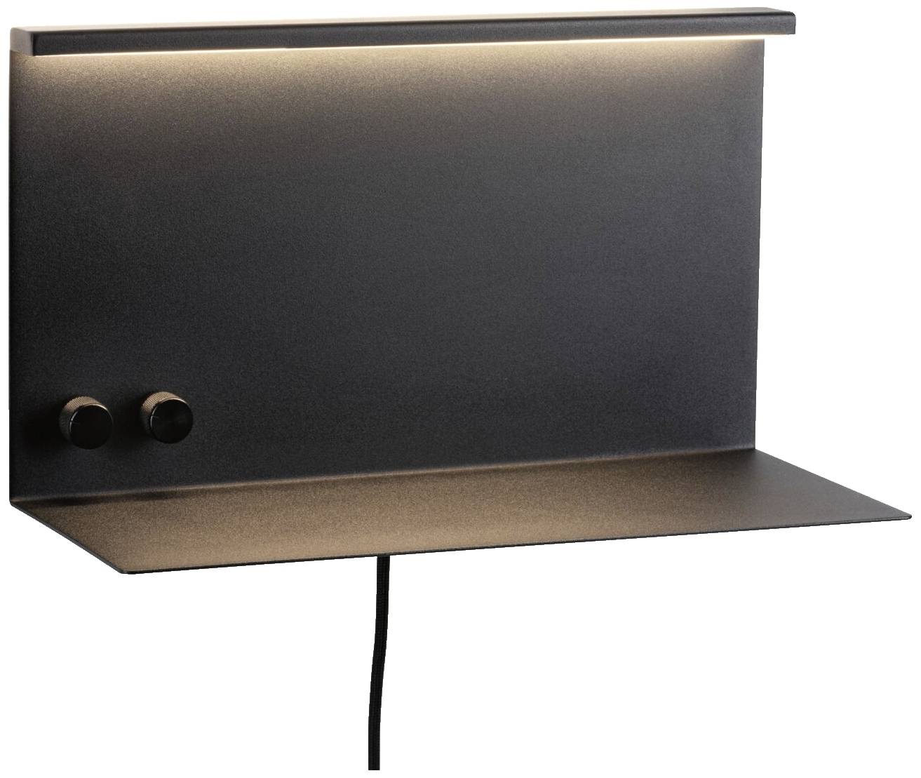 Paulmann 96773 Jarina LED-wandlamp LED 4.5 W Zwart (mat)