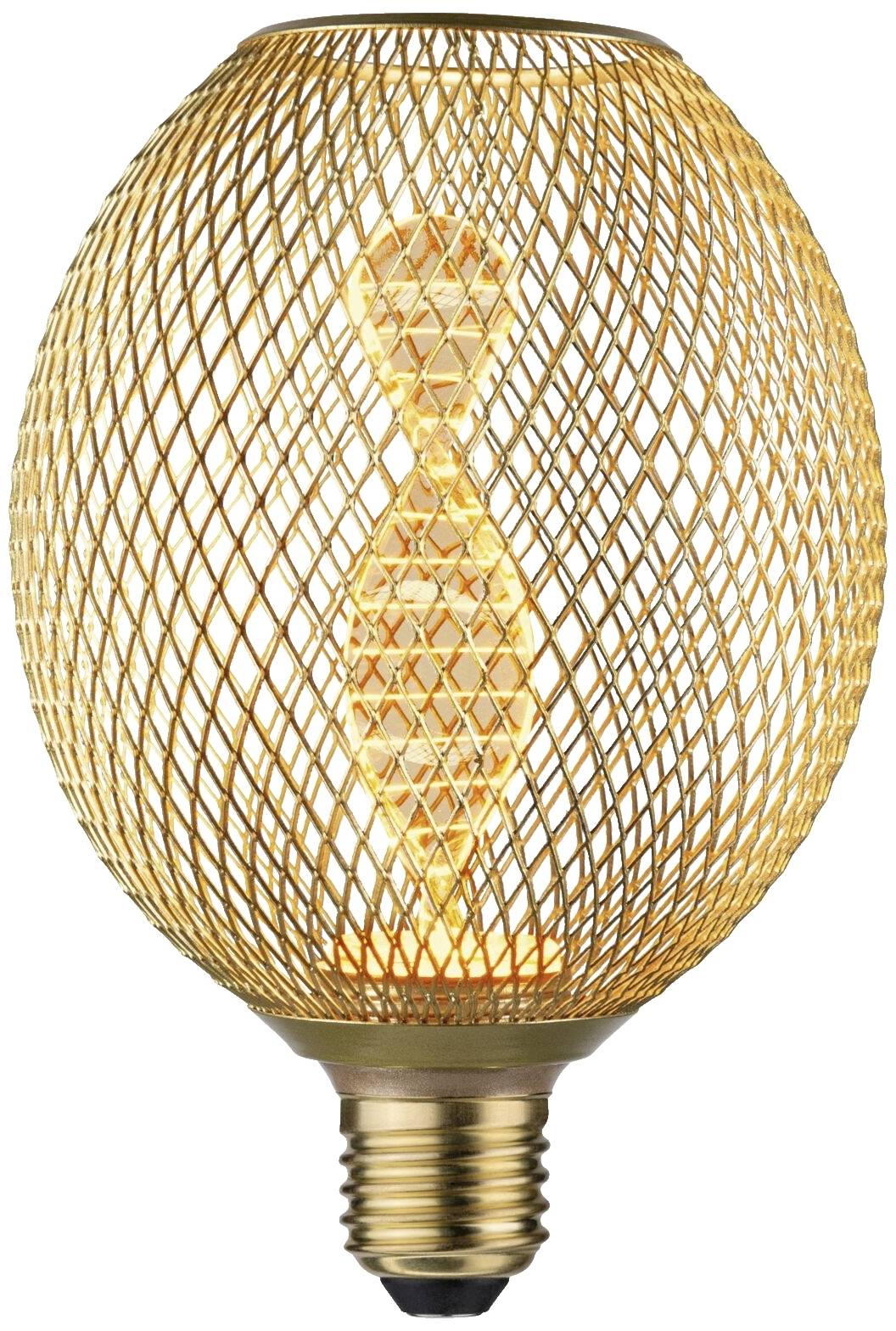 Paulmann 29088 LED-lamp E27 Globe Helix 3.5 W Goud (Ø x h) 110 mm x 160 mm 1 stuk(s)