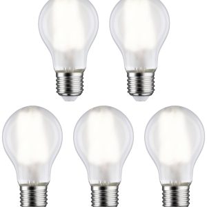 Paulmann 29091 LED-lamp Energielabel E (A – G) E27 Peer 7 W Neutraalwit (Ø x h) 60 mm x 106 mm 5 stuk(s) Paulmann 29091 LED-lamp Energielabel E (A – G) E27 Peer 7 W Neutraalwit (Ø x h) 60 mm x 106 mm 5 stuk(s)