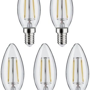 Paulmann 29094 LED-lamp Energielabel F (A – G) E14 Kaars 4.8 W Warmwit (Ø x h) 35 mm x 98 mm 5 stuk(s) Paulmann 29094 LED-lamp Energielabel F (A – G) E14 Kaars 4.8 W Warmwit (Ø x h) 35 mm x 98 mm 5 stuk(s)