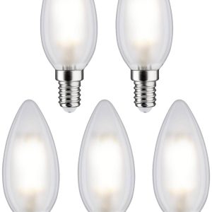 Paulmann 29096 LED-lamp Energielabel F (A – G) E14 Kaars 4.8 W Neutraalwit (Ø x h) 35 mm x 98 mm 5 stuk(s) Paulmann 29096 LED-lamp Energielabel F (A – G) E14 Kaars 4.8 W Neutraalwit (Ø x h) 35 mm x 98 mm 5 stuk(s)