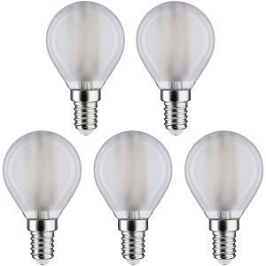 Paulmann 29098 LED-lamp Energielabel F (A – G) E14 Kogel 4.8 W Neutraalwit (Ø x h) 45 mm x 78 mm 5 stuk(s) Paulmann 29098 LED-lamp Energielabel F (A – G) E14 Kogel 4.8 W Neutraalwit (Ø x h) 45 mm x 78 mm 5 stuk(s)