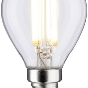 Paulmann 29073 LED-lamp Energielabel D (A – G) E14 Kogel 5.9 W Warmwit (Ø x h) 45 mm x 80 mm 1 stuk(s)