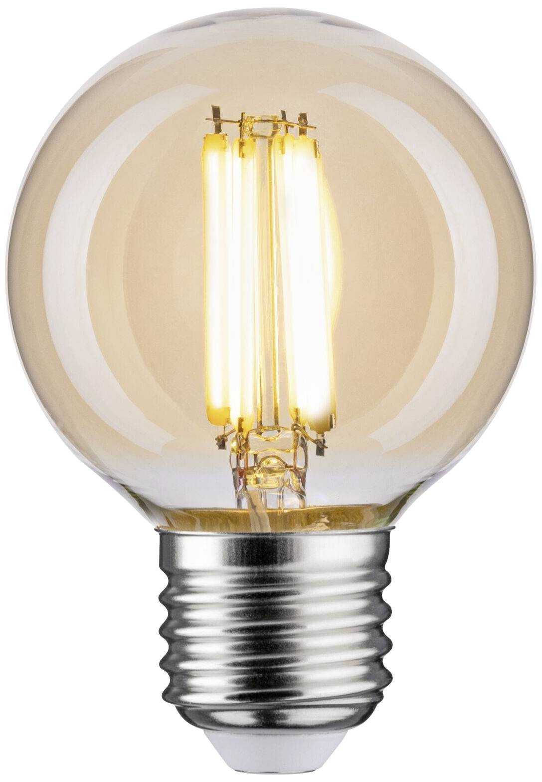 Paulmann 28986 LED-lamp Energielabel E (A - G) E27 Globe (mini) 7 W Warmwit (Ø x h) 60 mm x 87 mm 1 stuk(s)