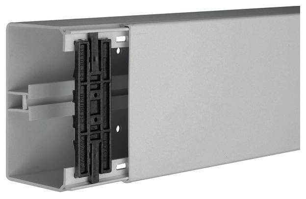 Hager FB80130070301 Kabelgoot (l x b x h) 2000 x 130 x 82 mm Grijs 2 m