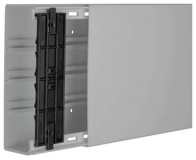 Hager FB6019007030 Kabelgoot (l x b x h) 2000 x 190 x 61 mm Grijs 2 m