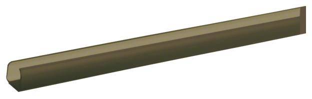 Hager M16738014 Kabelgoot (l x b x h) 2000 x 8 x 8 mm Bruin 2 m