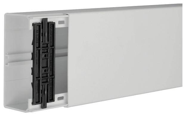 Hager FB6013007035 Kabelgoot (l x b x h) 2000 x 130 x 61 mm Grijs 2 m