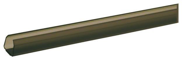 Hager M16598014 Kabelgoot (l x b x h) 2000 x 11 x 11 mm Bruin 2 m