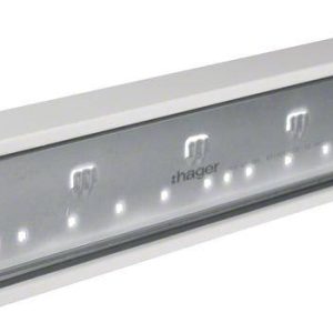 Hager BRS6510017035 Kabelgoot Onderdeel (l x b) 2000 mm x 100 mm Grijs 2 m Hager BRS6510017035 Kabelgoot Onderdeel (l x b) 2000 mm x 100 mm Grijs 2 m