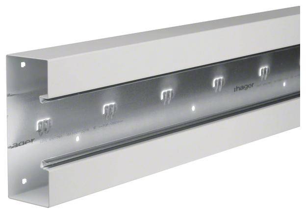 Hager BRS6517017035 Kabelgoot Onderdeel (l x b) 2000 mm x 170 mm Grijs 2 m