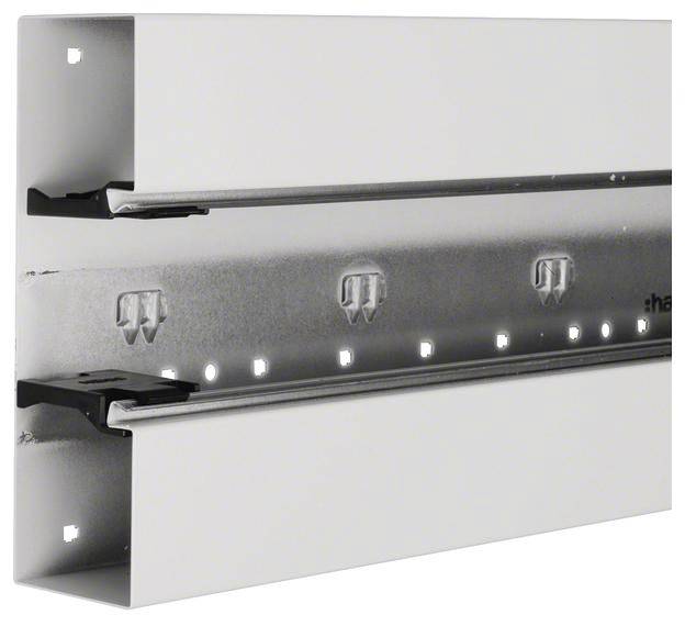 Hager BRS6521017035 Kabelgoot Onderdeel (l x b) 2000 mm x 210 mm Grijs 2 m