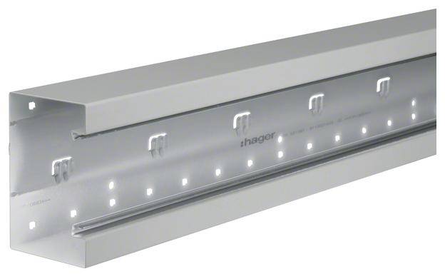 Hager BRS851301VERZ Kabelgoot Onderdeel (l x b) 2000 mm x 130 mm Bont 2 m