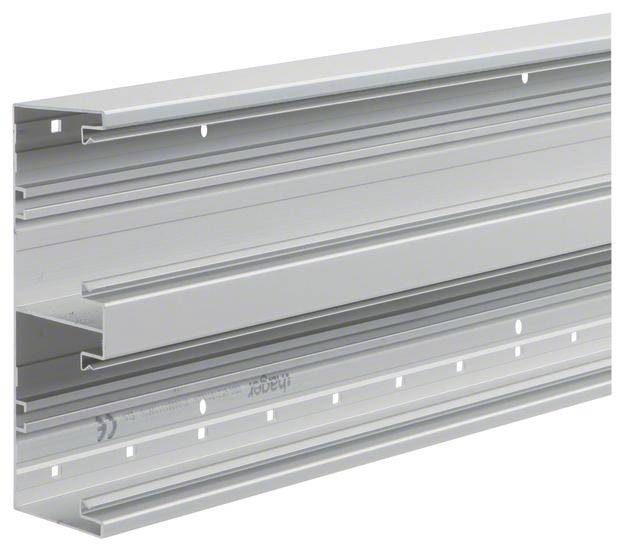 Hager BRA652101DELN Kabelgoot Onderdeel (l x b) 2000 mm x 210 mm Aluminium 2 m