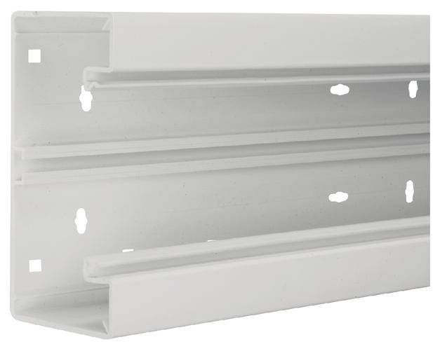 Hager BR6517017035 Kabelgoot Onderdeel (l x b) 2000 mm x 170 mm Grijs 2 m