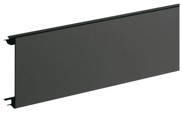 Hager BR08029011 Kabelgoot Bovenstuk (l x b) 2000 mm x 80 mm Antraciet 2 m