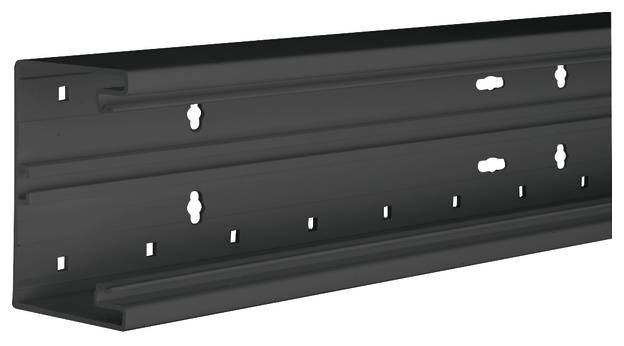 Hager BR6510019011 Kabelgoot Onderdeel (l x b) 2000 mm x 100 mm Zwart 2 m