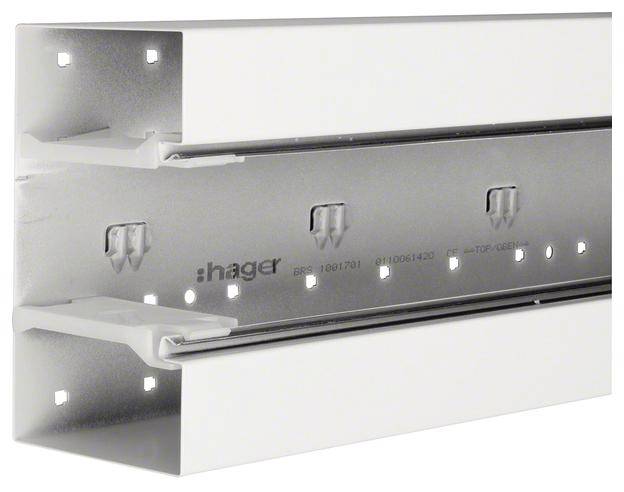 Hager BRS10017019016 Kabelgoot Onderdeel (l x b) 2000 mm x 170 mm Wit 2 m